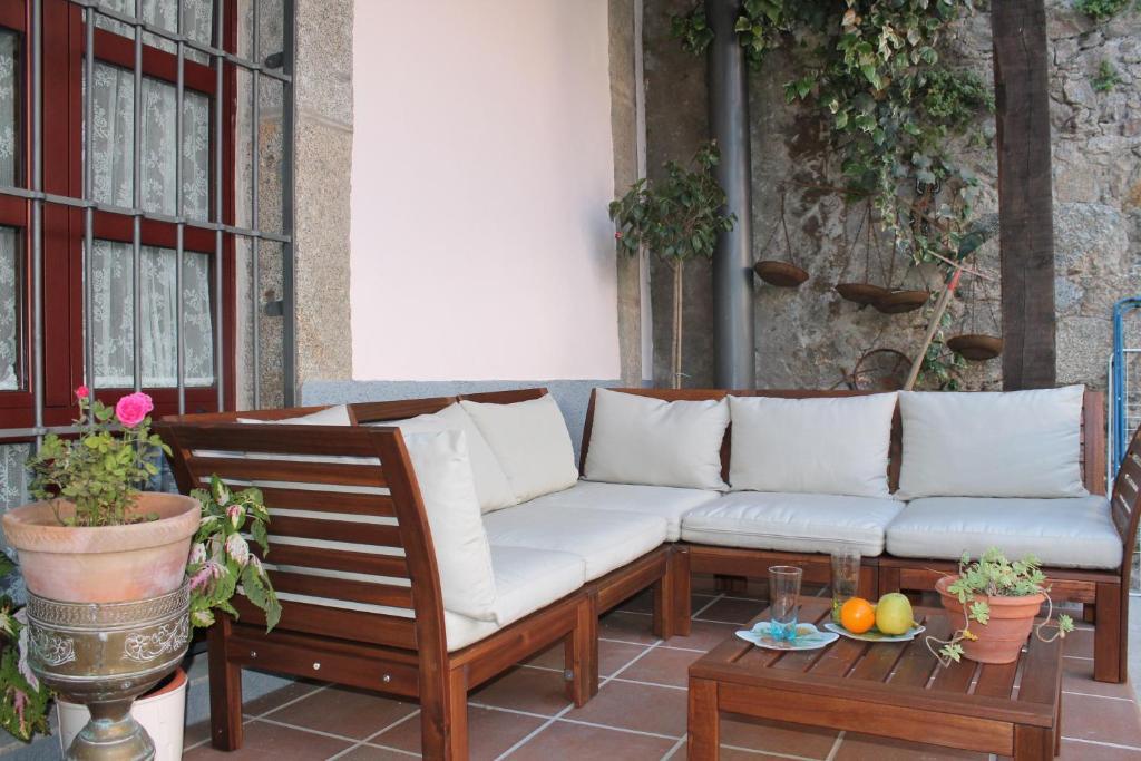 Апартаменти Casa Jardin De La Plata Баньос-де-Монтемайор Екстер'єр фото